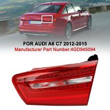 Right Rear Inner LED Tail Light Stop Brake Lamp For Audi A6 C7 Saloon 2010-2015`