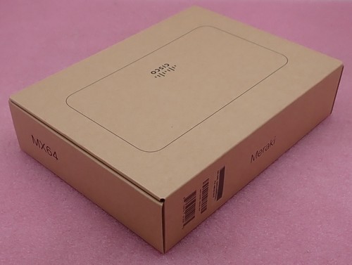 New cisco meraki mx64 cloud - meraki, mx64-hw