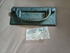 BLACK CAST IRON POSTAL DOOR