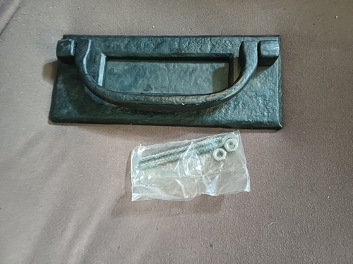 Black cast iron - iron, door