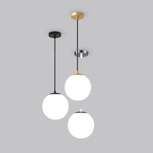 White led pendant - white, e27