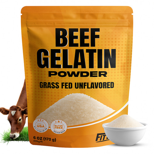 Beef gelatin powder - beef, 6