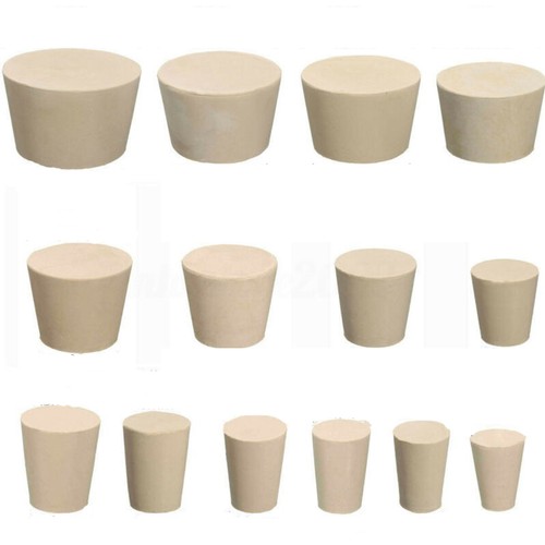 White rubber stopper bungs - stopper,
