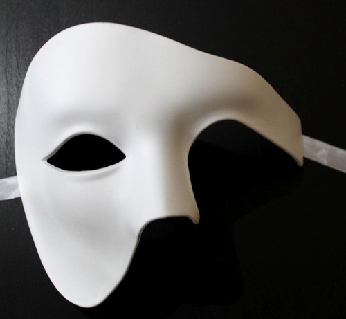 Top quality white half - half, face