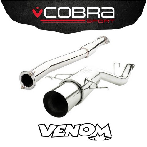 Cobra exhaust catback - exhaust, 2.25"