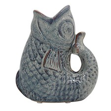 Ceramic Fish Jug/Vase /Glug