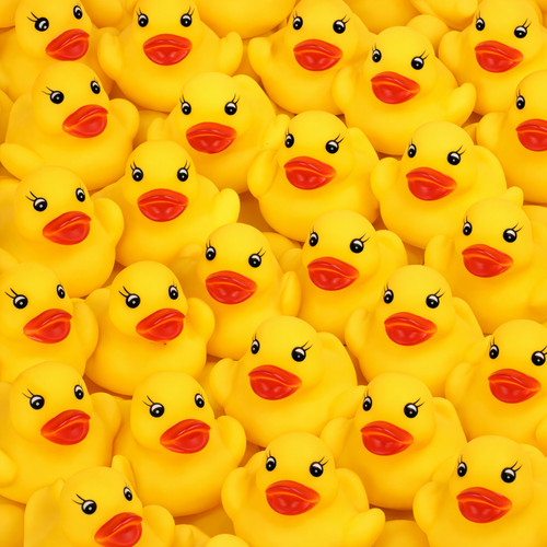 Yellow rubber ducks - 1-144, bath