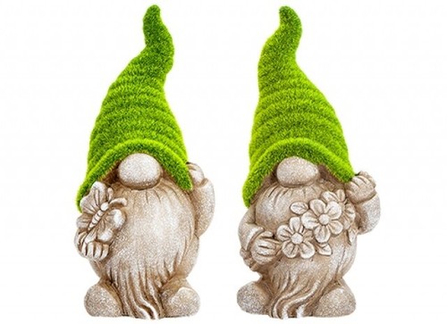 Flocked garden gonk gnome - flocked, gonk/gnome