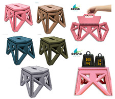 Foldable Stool Step Chair Lightweight Kitchen Outdoor Camping Heavy Duty 150kg