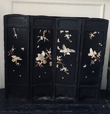 Antique 4 Panel Black