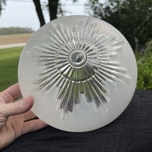 Frosted glass light shade art - frosted,