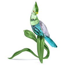 Idyllia Turaco Green Figure - Swarovski
