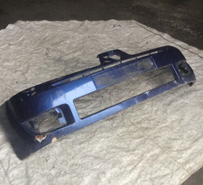 Renault Clio Mk2 2001-2006 Front Bumper Panel in 423 Monaco Blue !Damaged! !Pics