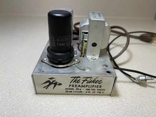 The fisher preamplifier - fisher, model