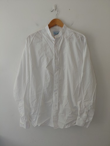 White detachable collarless - white,