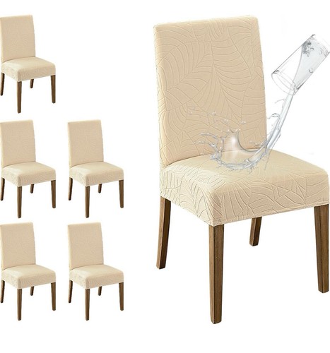 Waterproof dining chair covers