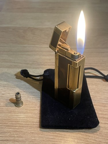 Dunhill rollagas lighter gold - rollagas,
