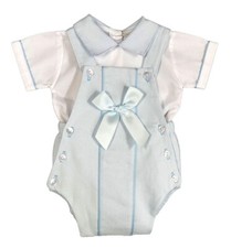 Baby Boy Spanish Bib Short
