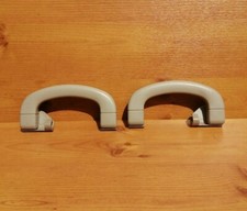 ALFA ROMEO 159 INTERIOR ROOF GRAB HANDLES DRIVER AND PASSENGER SIDE REAR BEIGE