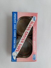 Vintage B-C Glass Caster Cups