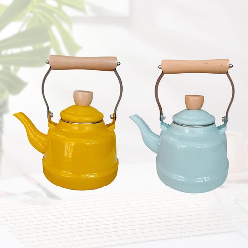 Enamel tea kettle - tea,