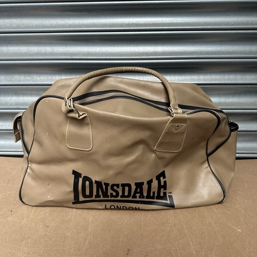 Vintage tan lonsdale - vintage, bag