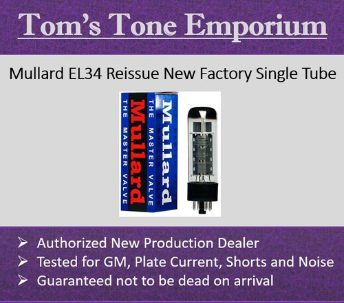 New box mullard el34 - mullard,