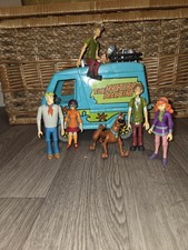 Scooby Doo Mystery Machine Van And Figures Bundle Playset