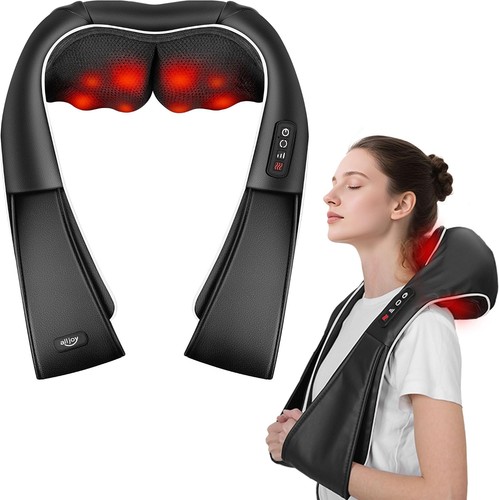 Shiatsu neck massager with - shiatsu,