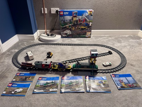 Lego city 60198 cargo train - city,