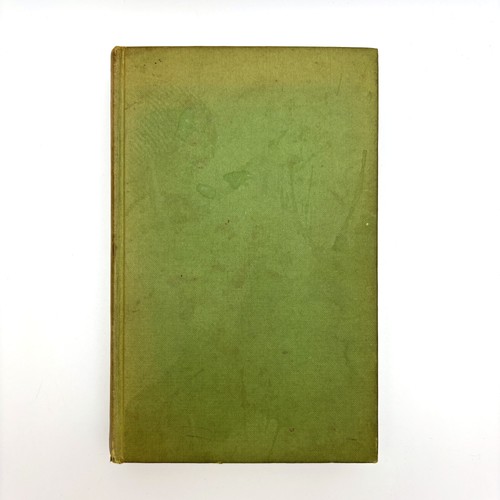 Vintage hardcover book green - hardcover,
