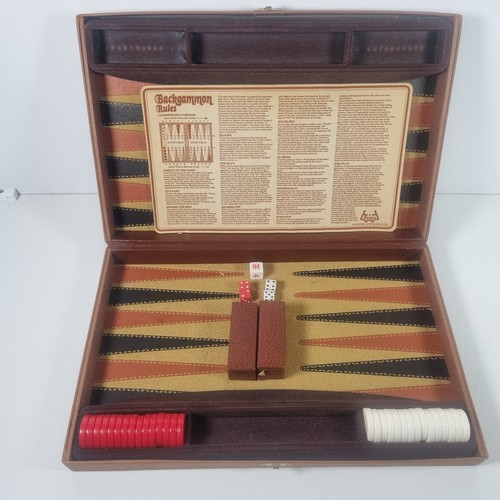 Petroskin backgammon set - backgammon,