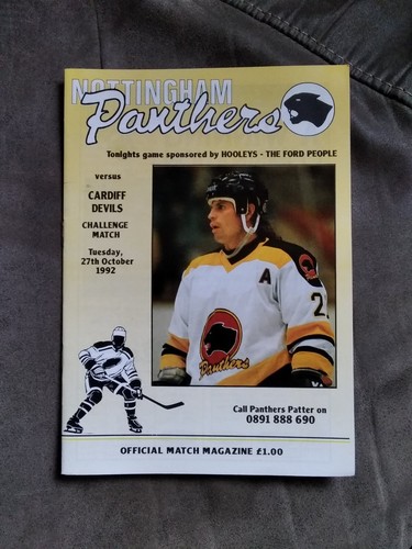 1992 nottingham panthers - 1992/93,