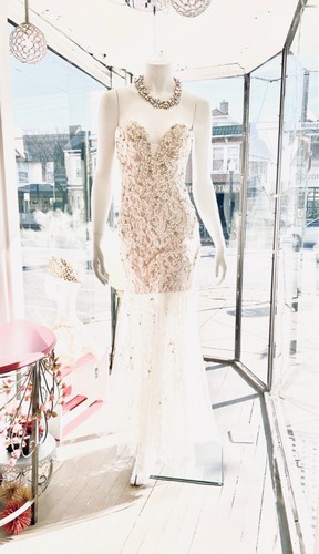 Jovani strapless ivory - jovani,