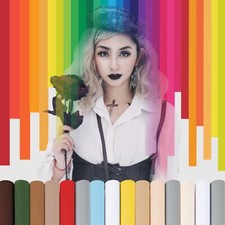 2.7x10M Photo Studio Seamless Paper Backdrop Background Paper Roll Multi Color