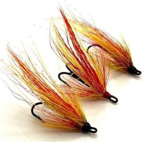 Salmon fishing flies flame - fishing,