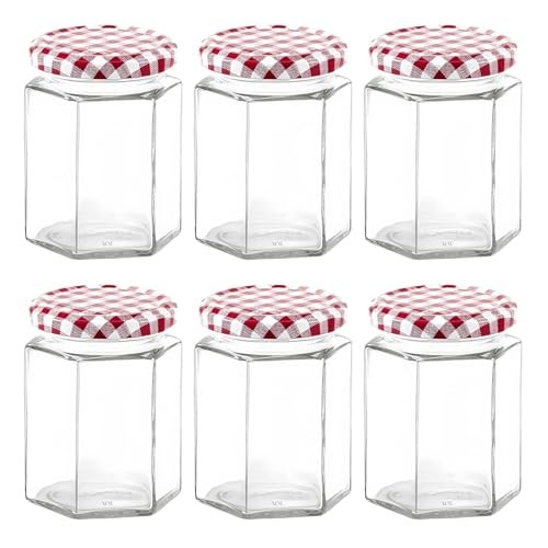 Eidoct glass jam jars - glass,