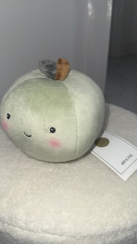 Green apple plush soft - apple, toy