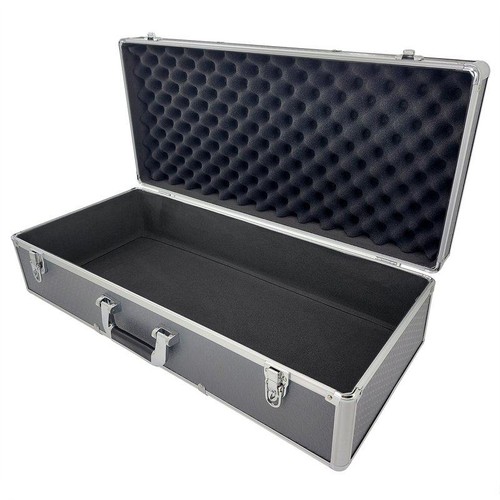 Large long grey flight case - long,