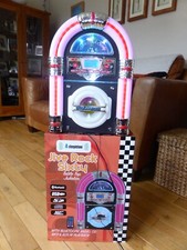 Steepletone JR60 Jive Rock Bluetooth Wood Jukebox