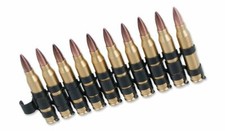 STARS Airsoft Toy Dummy 5.56 Cartridge Belt (10 Cartridges) M249