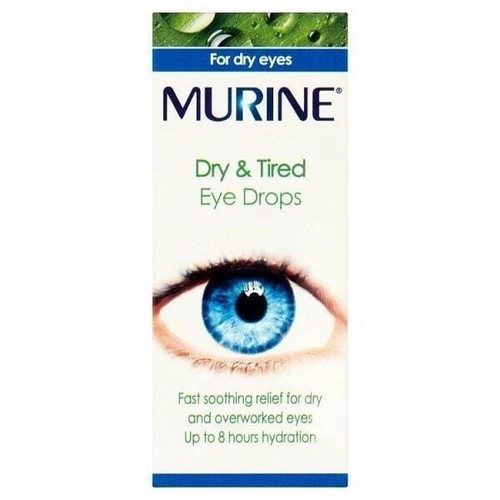 Murine dry tired eye drops - &,