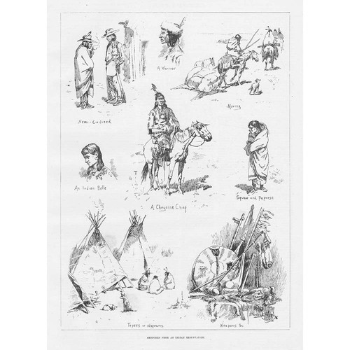 Scenes native american - scenes,