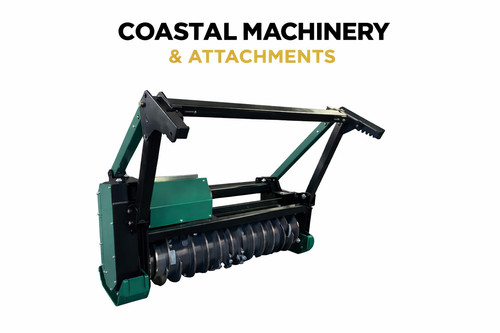 Skid steer drum mulcher - skid,