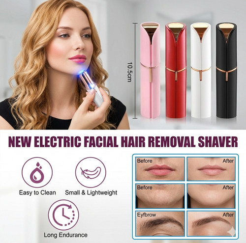 Electric facial hair remover - facial,