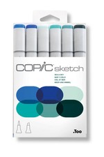 Copic Sketch 6 Piece Sets -