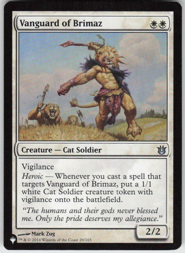 Vanguard brimaz uncommon - 29,