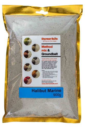 Halibut marine method mix and