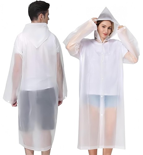 Waterproof rain poncho pcs - poncho,, 2