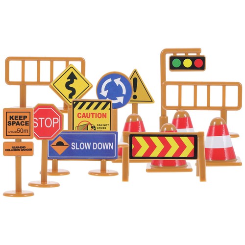 Sets toy road signs - toy,